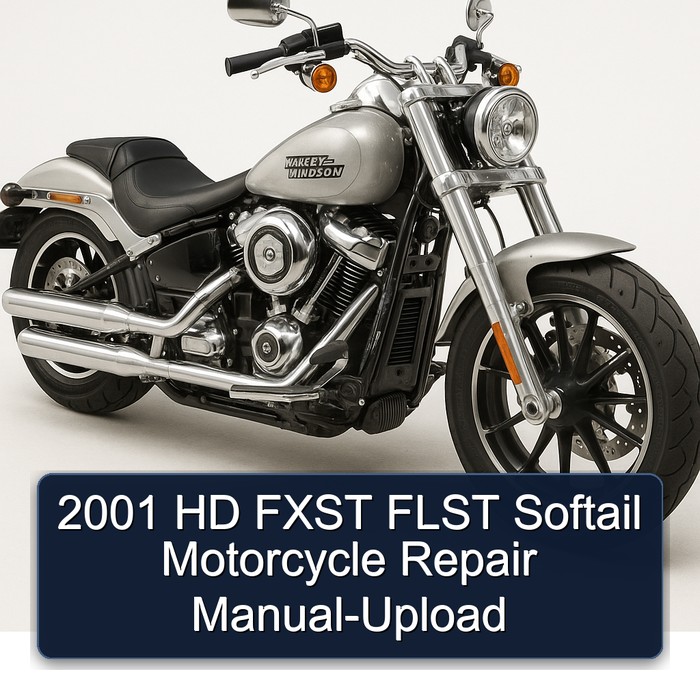 2001 HD FXST FLST Softail Motorcycle Repair Manual-Upload