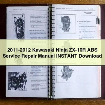 2011-2012 Kawasaki Ninja ZX-10R ABS Service Repair Manual 