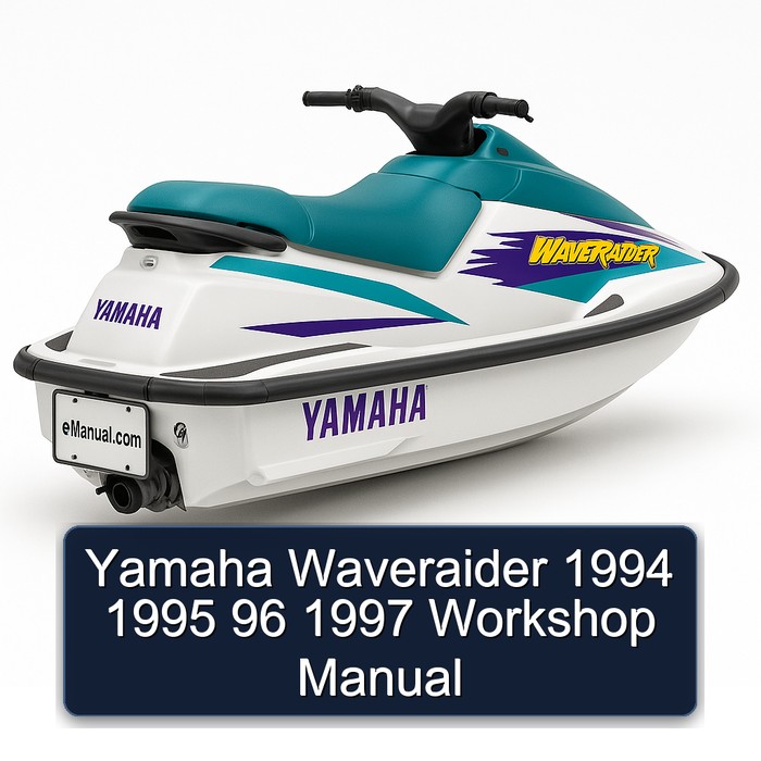 Yamaha Waveraider 1994 1995 96 1997 Workshop Manual