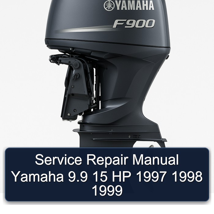 Manual de servicio y reparación Yamaha 9.9 15 HP 1997 1998 1999