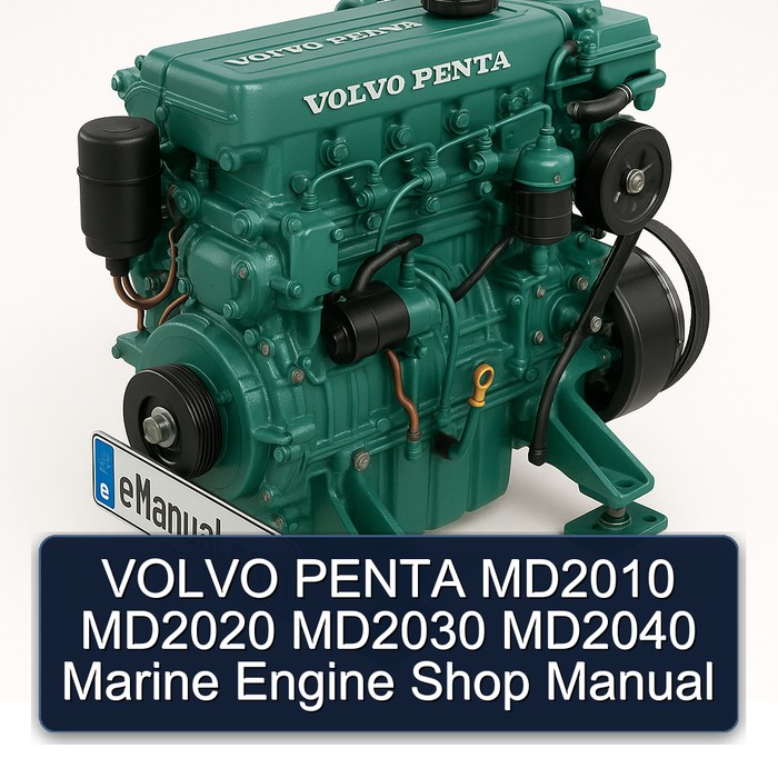 VOLVO PENTA MD2010 MD2020 MD2030 MD2040 Marine Engine Shop Manual