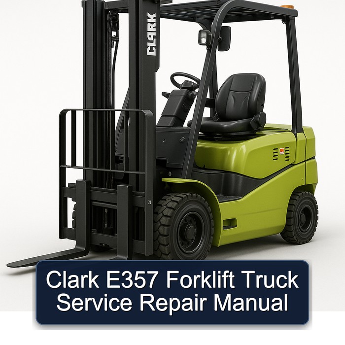 Manual de Servicio y Reparación de Montacargas Clark E357