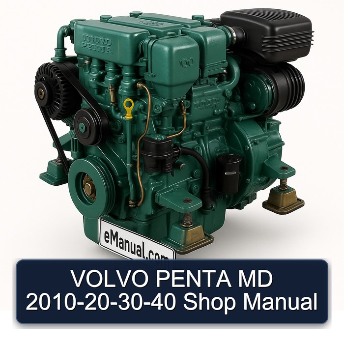 VOLVO PENTA MD 2010-20-30-40 Shop Manual