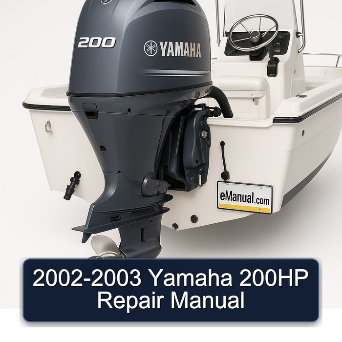 2002-2003 Yamaha 200HP Repair Manual