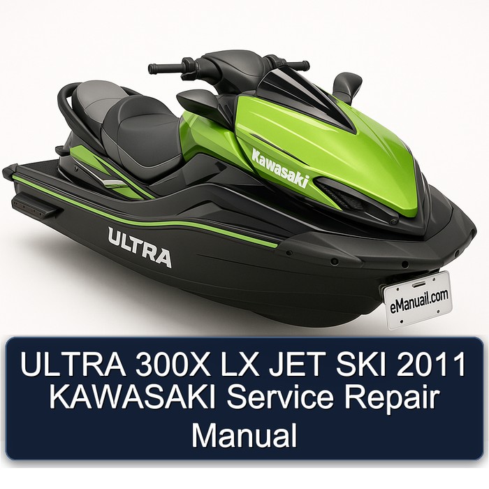 ULTRA 300X LX JET SKI 2011 KAWASAKI Manual de servicio y reparación