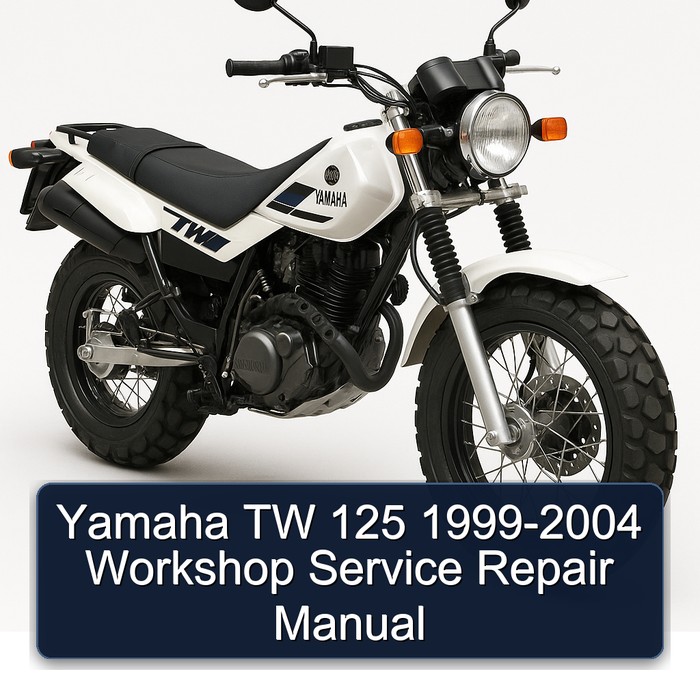 Yamaha TW 125 1999-2004 Workshop Manual de servicio y reparación