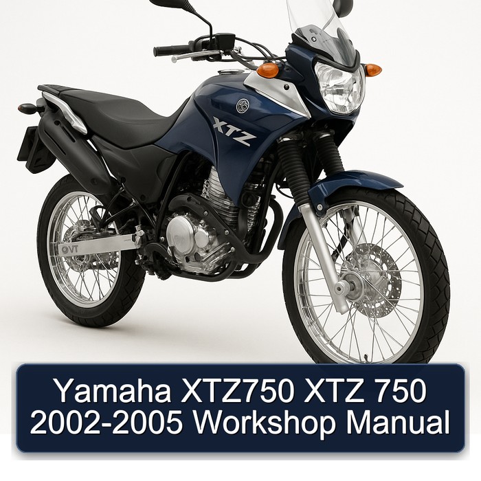 Yamaha XTZ750 XTZ 750 2002-2005 Workshop Manual