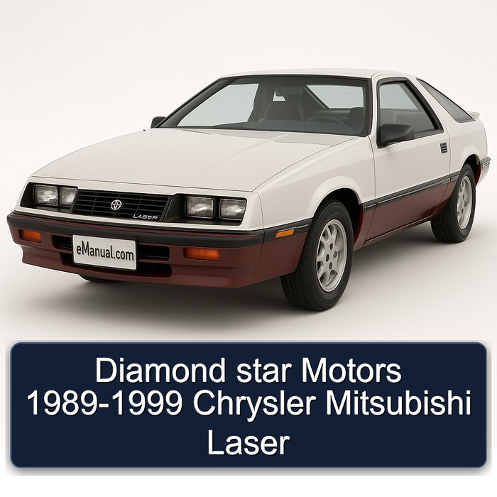 Diamond star Motors 1989-1999 Chrysler Mitsubishi Laser