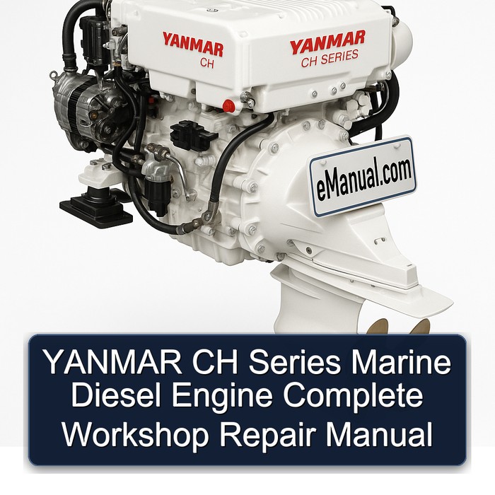 YANMAR CH Series Marine Diesel Engine Complete Workshop Repair Manual