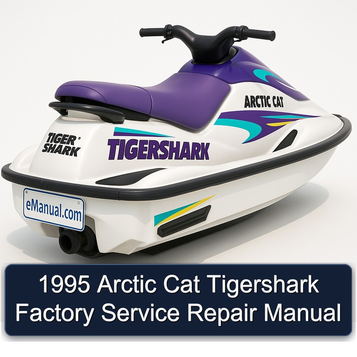 1995 Arctic Cat Tigershark Factory Manual de servicio y reparación