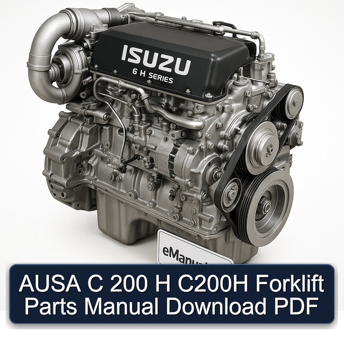 AUSA C 200 H Gabelstapler Ersatzteilhandbuch PDF Download