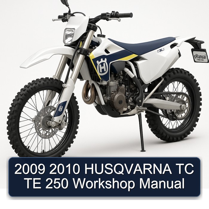 2009 2010 HUSQVARNA TC TE 250 Workshop Manual