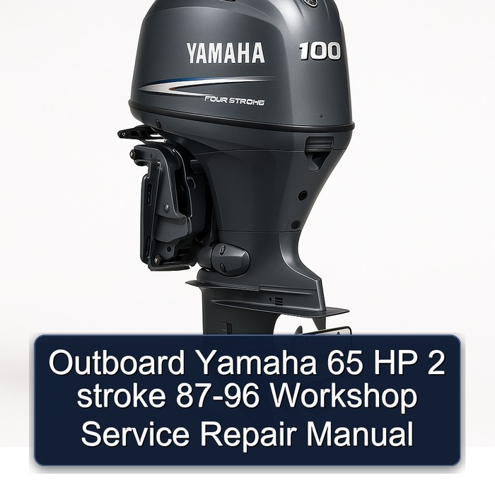 Outboard Yamaha 65 HP 2 stroke 87-96 Workshop Service Repair Manual 