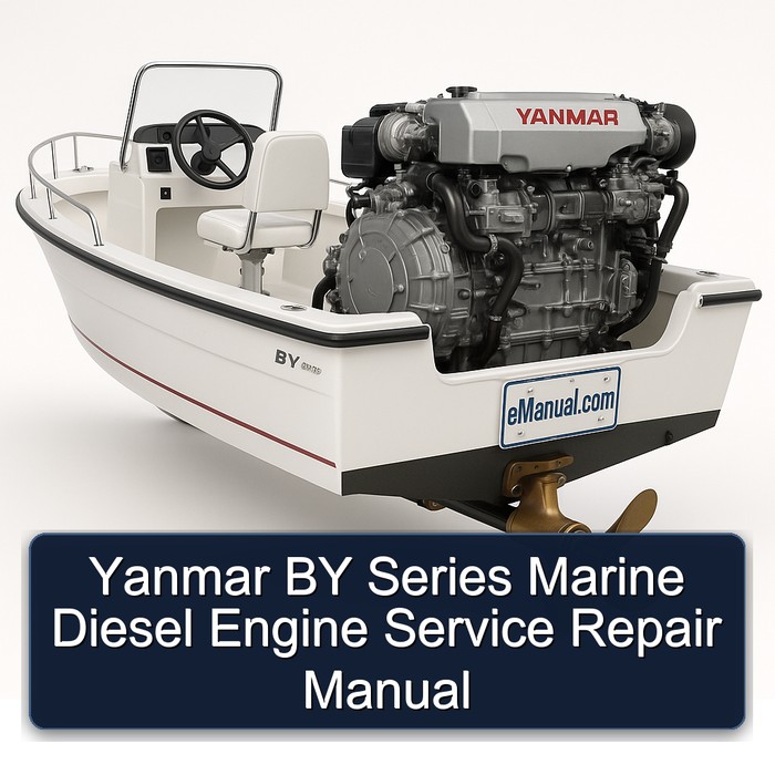 Yanmar BY Series Marine Diesel Engine Manual de servicio y reparación