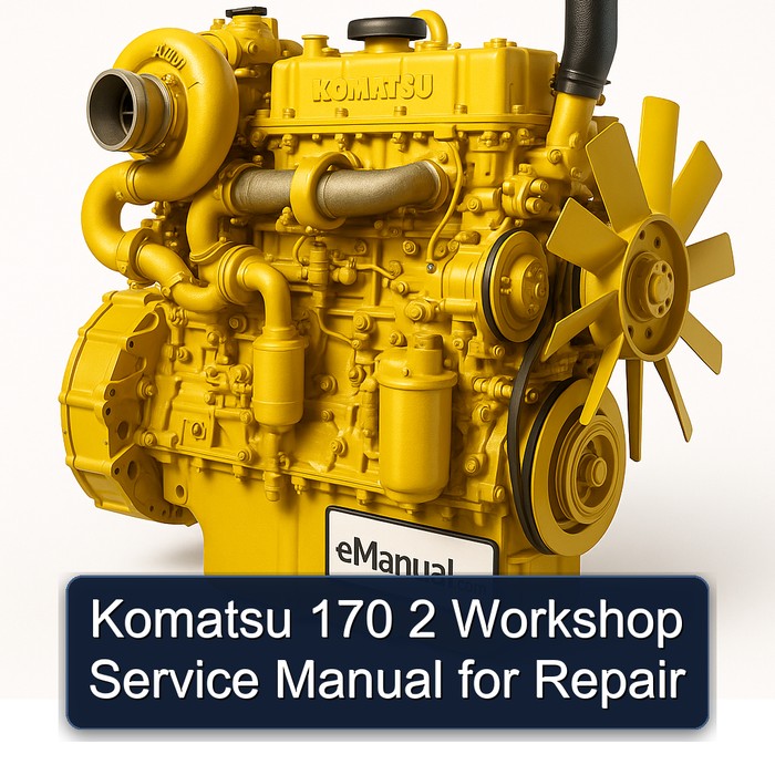 Komatsu 170 2 Workshop Service Manual for Repair 
