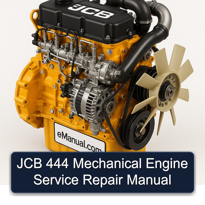 JCB 444 Mechanical Engine Service Repair Manual 
