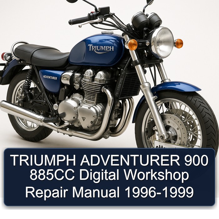 TRIUMPH ADVENTURER 900 885CC Digital Workshop Repair Manual 1996-1999