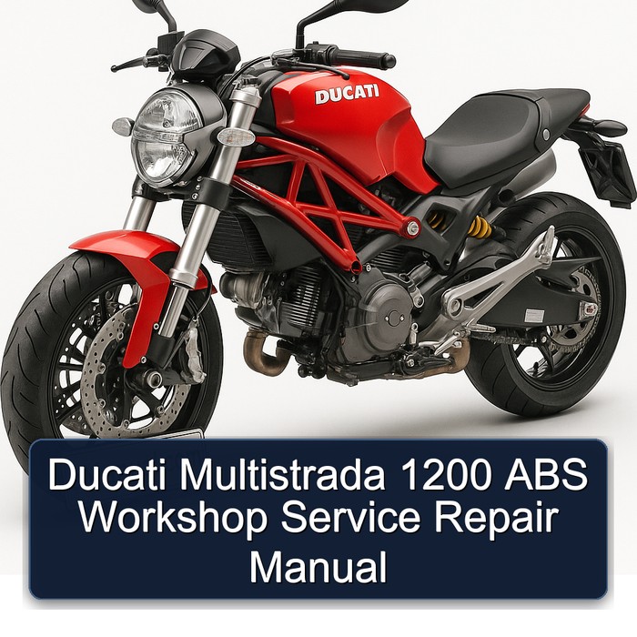 Ducati Multistrada 1200 ABS Workshop Manual de servicio y reparación