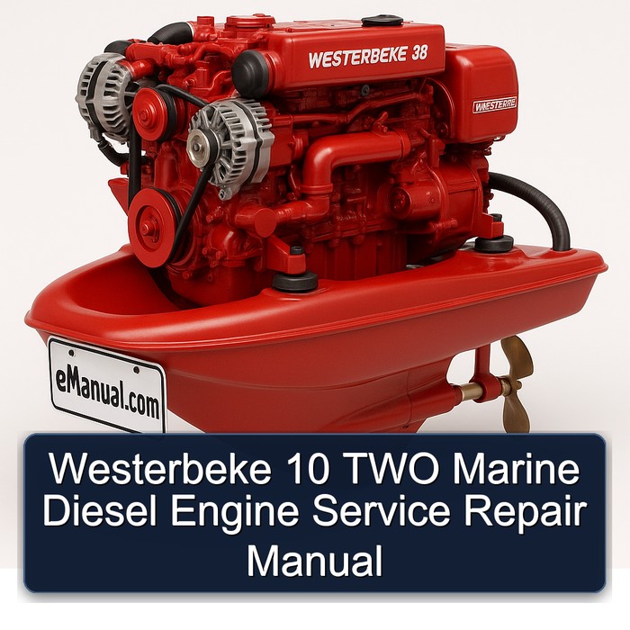 Westerbeke 10 TWO Marine Diesel Engine Service Repair Manual 