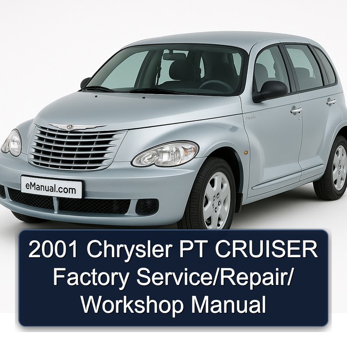 2001 Chrysler PT CRUISER Factory Service/Repair/ Workshop Manual