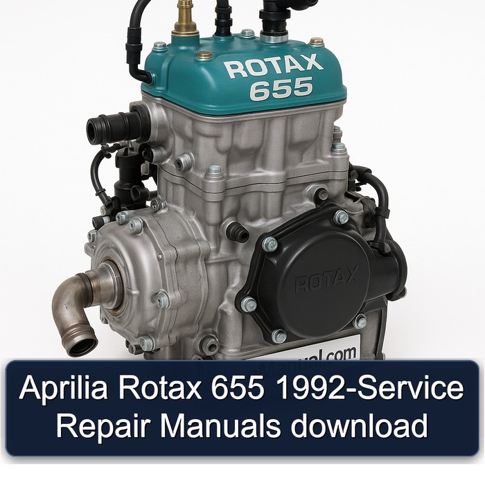 Manuales de Reparación Aprilia Rotax 655 (1992)