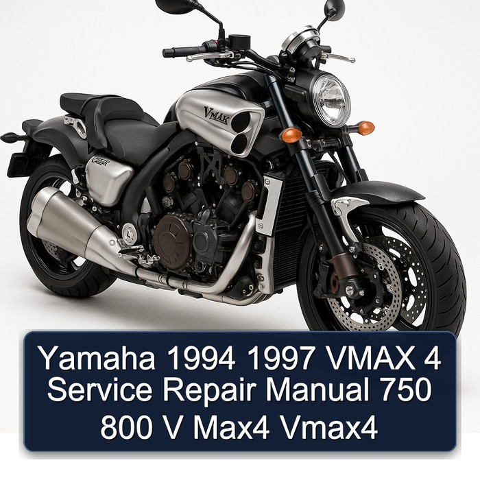 Yamaha 1994 1997 VMAX 4 Manual de servicio y reparación 750 800 V Max4 Vmax4
