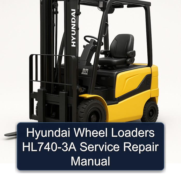 Hyundai Radlader HL740-3A Service- und Reparaturhandbuch