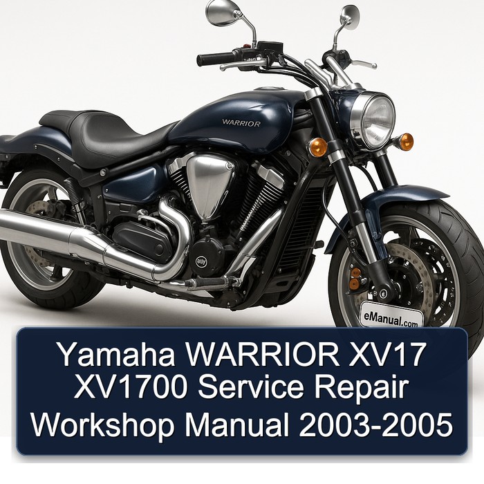 Yamaha WARRIOR XV17 XV1700 Service Repair Workshop Manual 2003-2005