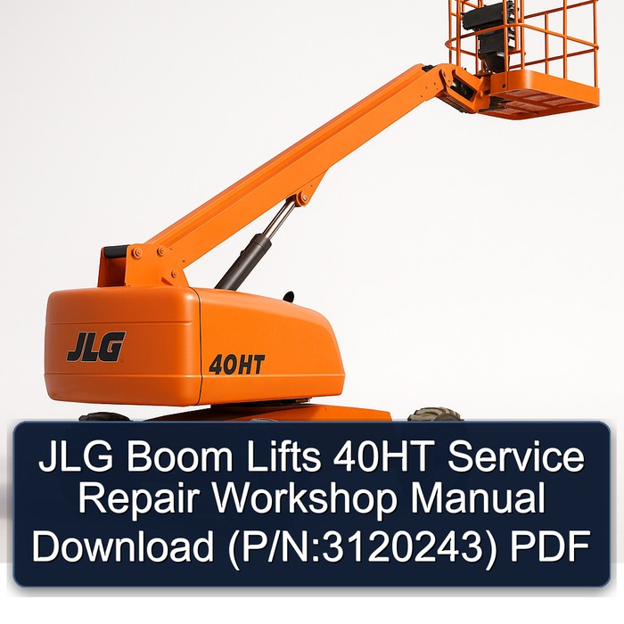 Jlg Boom Lifts 40HT Download (P/N:3120243) Workshop Service Repair Manual PDF Download