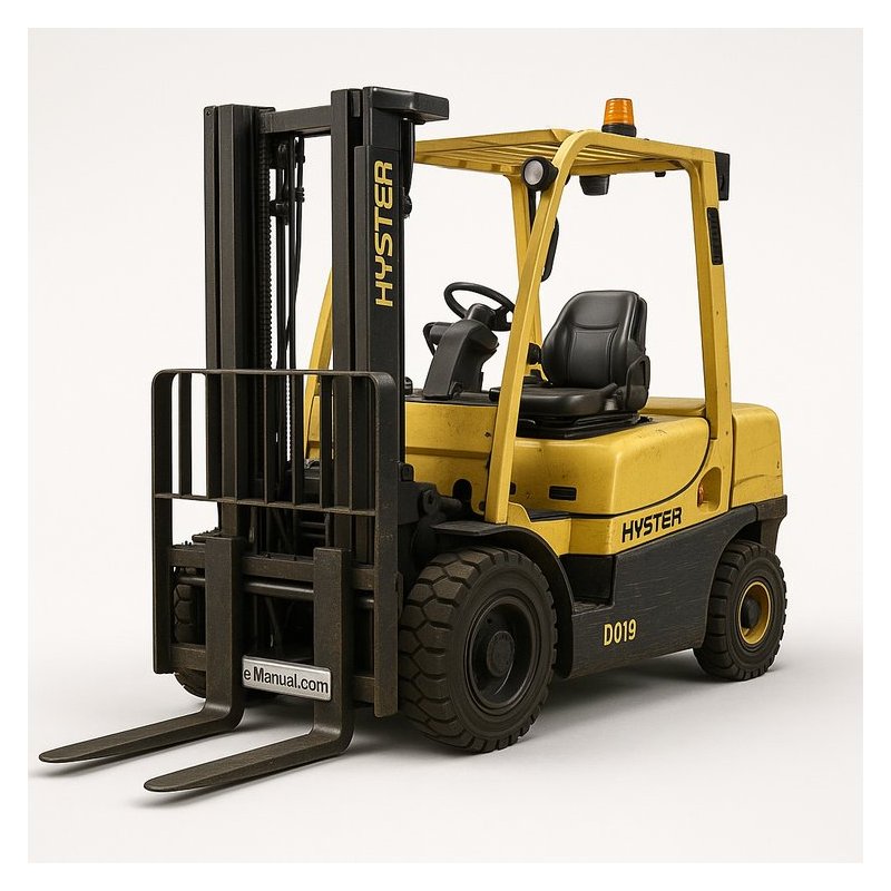Hyster Challenger H300XL H330XL H360XL H330XL-Ec H360XL-Ec Forklift Service Repair & (D019) Parts Catalog PDF Download