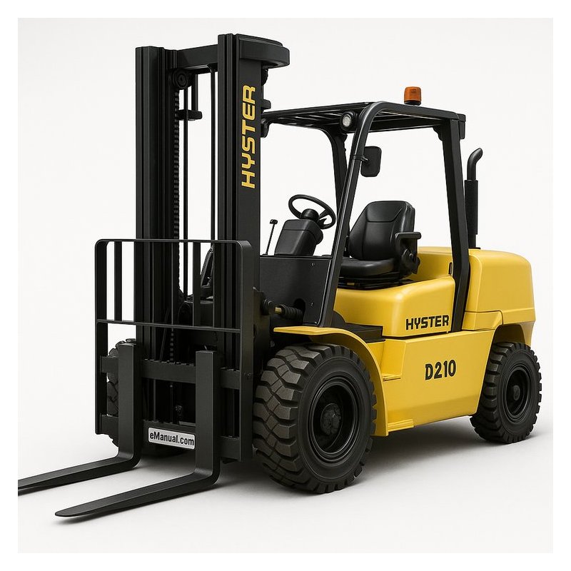 Hyster V30ZMD (D210) Electric Narrow Aisle Forklift Parts Catalog PDF Download