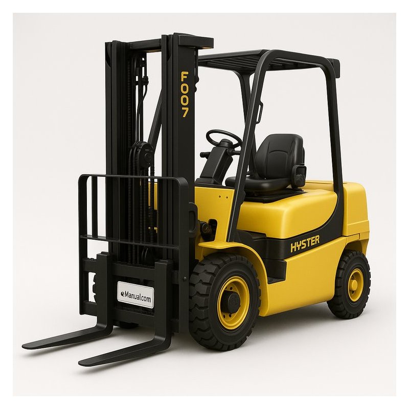 Hyster F007 (H8.00-12.00XM Europe) Forklift Workshop Service Repair Manual PDF Download