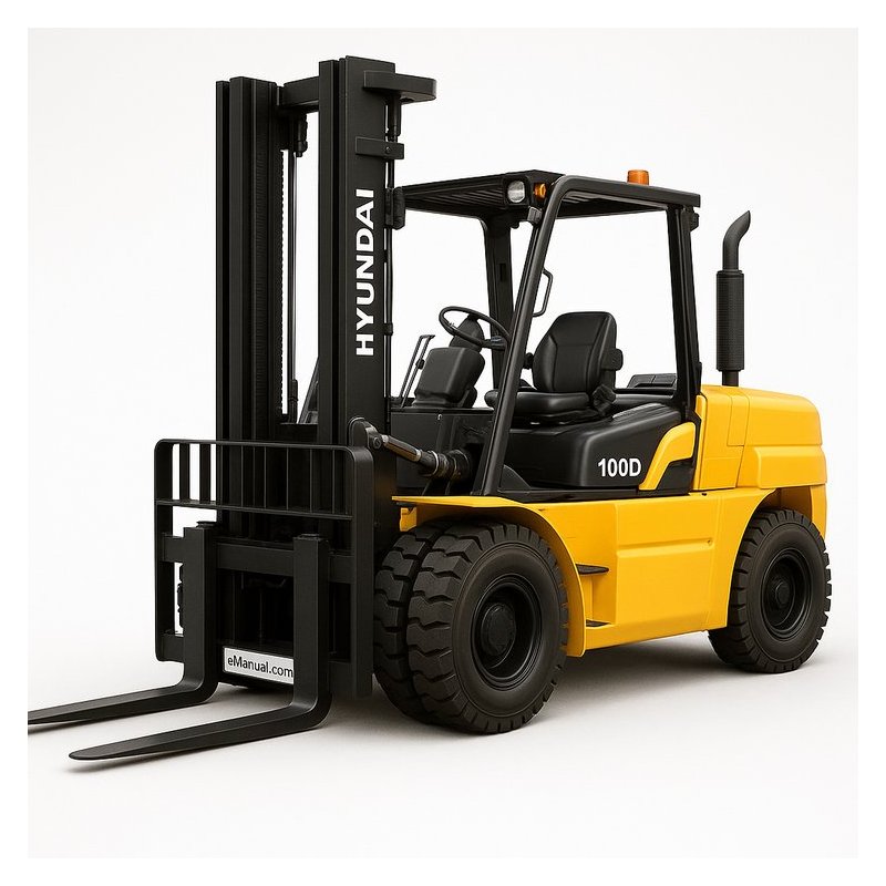 Hyundai 100D-7/120D-7/135D-7/160D-7 Forklift Truck Workshop Service Repair Manual PDF Download