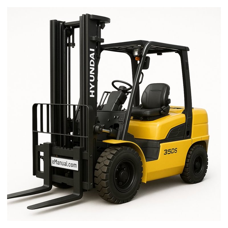 Hyundai 35DS/40DS/45DS/50DA-7E Forklift Truck Workshop Service Repair Manual PDF Download