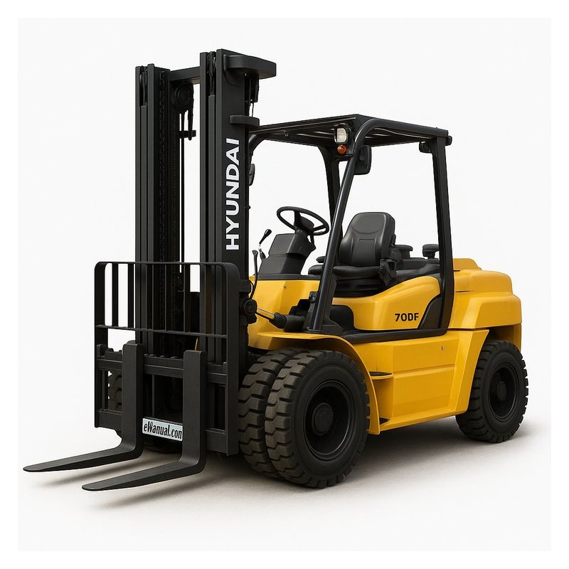 Hyundai Forklift Truck 50DF-7 / 60DF-7 / 70DF-7 Workshop Service Repair Manual PDF Download