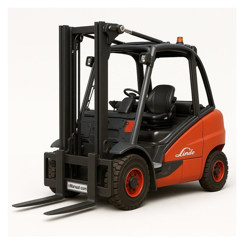 Linde Diesel Forklift Truck 391 Series: H14 H16 H18 H20 Operating Manual (User Manual) PDF Download