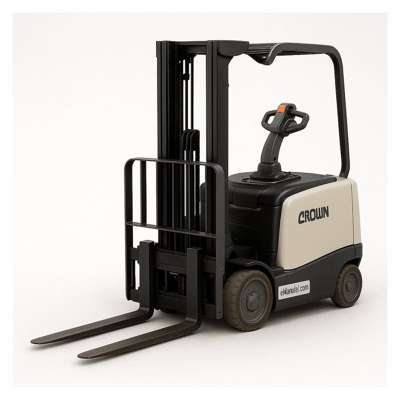 Crown Forklift WE2300 WS2300 Series Download (English French German) Workshop Service Repair Manual PDF Download