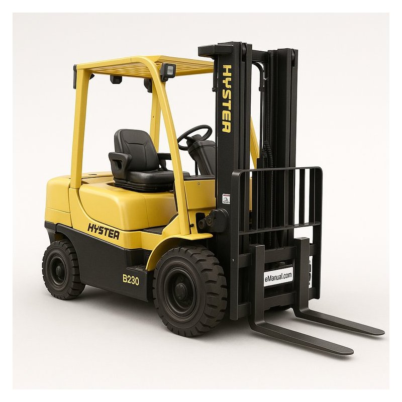 Hyster B230 (B60ZAC) Forklift Workshop Service Repair Manual PDF Download